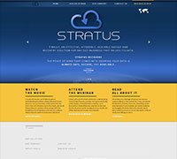 Stratus Recovery landing page
