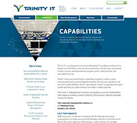 Trinity IT capabilities page